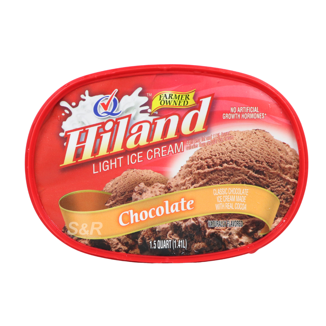 Hiland Light Ice Cream Chocolate 1.41L
